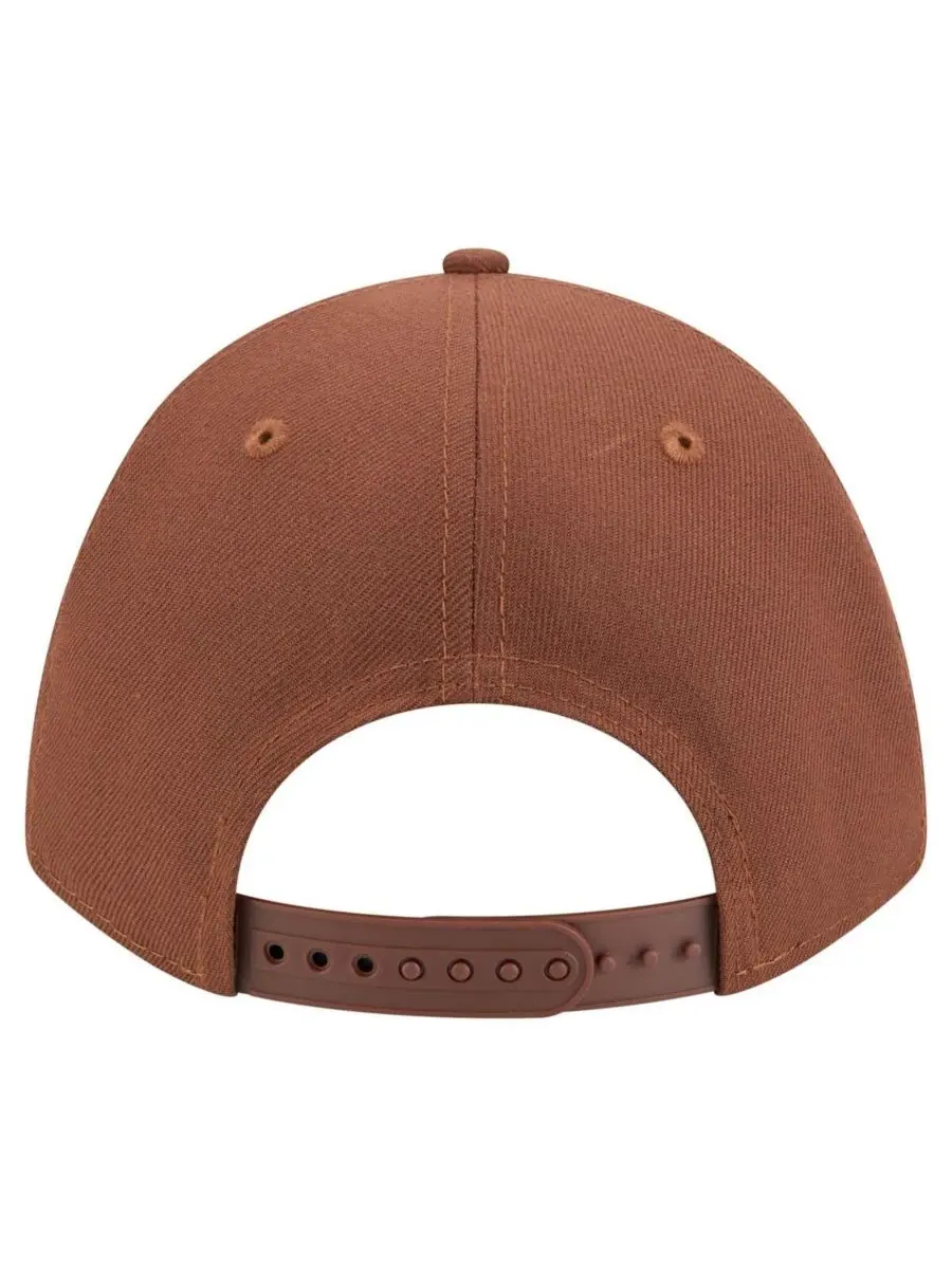 New Era Мужская коричневая регулируемая кепка San Francisco 49ers Motorsport 9FORTY — изображение 4 из 4, коричневый