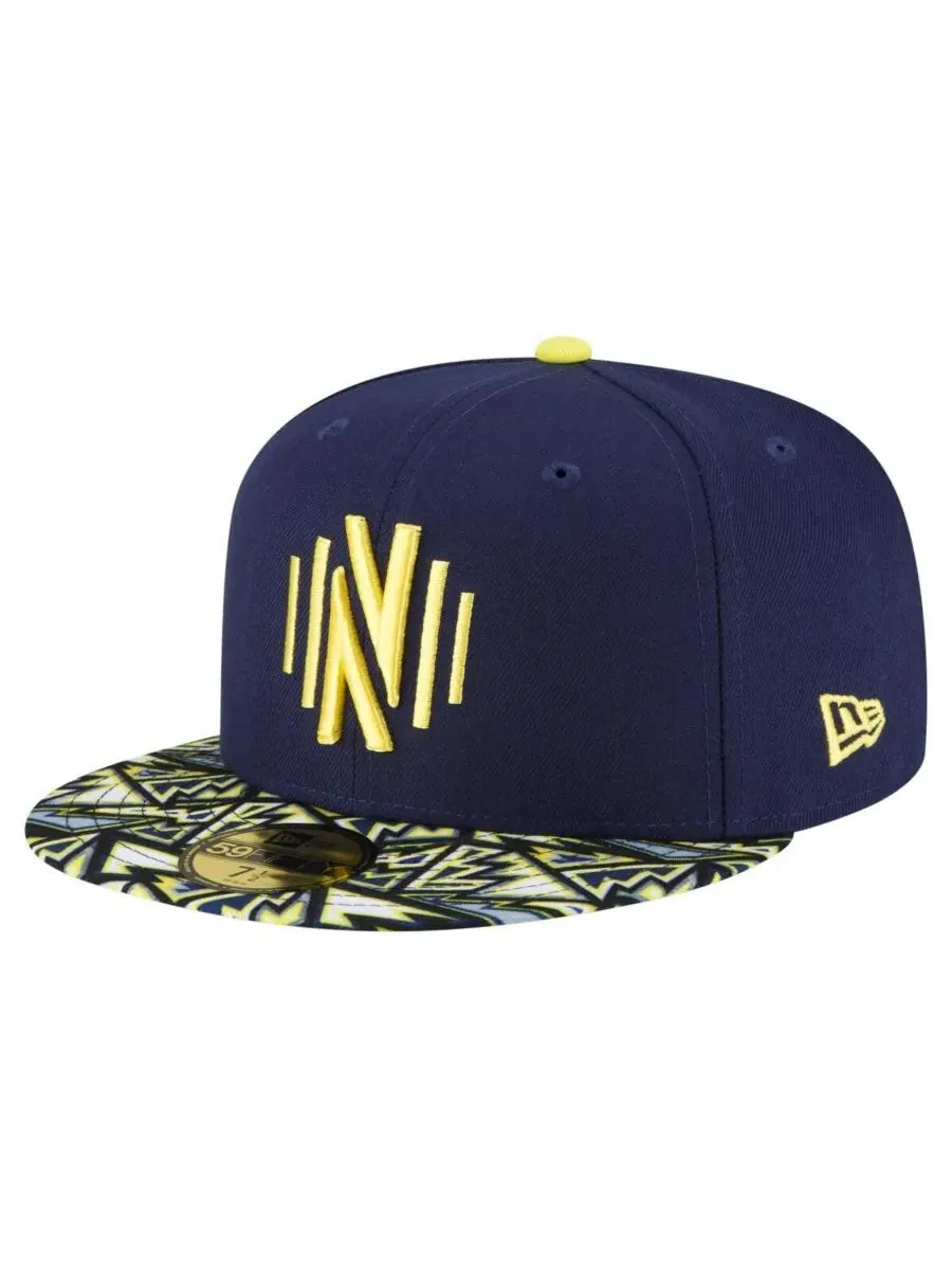 New Era Мужская темно-синяя кепка Nashville SC Element Tech Pack 59FIFTY
