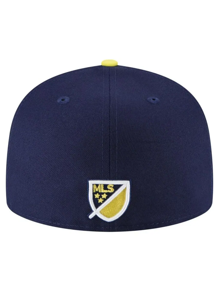 New Era Мужская темно-синяя кепка Nashville SC Element Tech Pack 59FIFTY — изображение 4 из 4, темно-синий