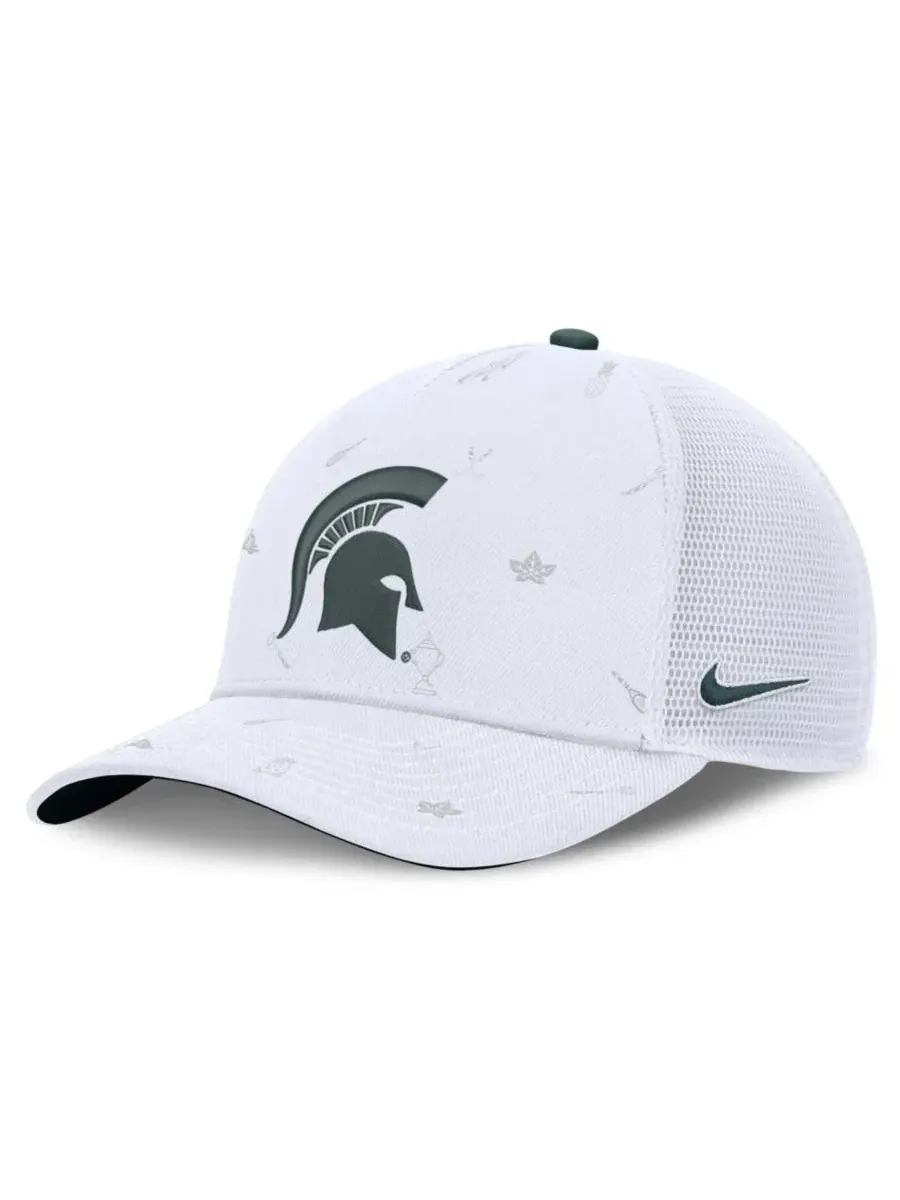 Кепка-тракер Nike Michigan State Spartans Country Club Golfin' Rise