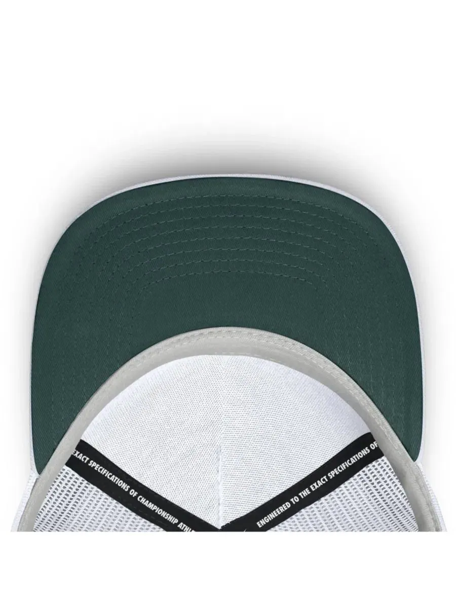 Кепка-тракер Nike Michigan State Spartans Country Club Golfin' Rise — изображение 5 из 5, белый белый