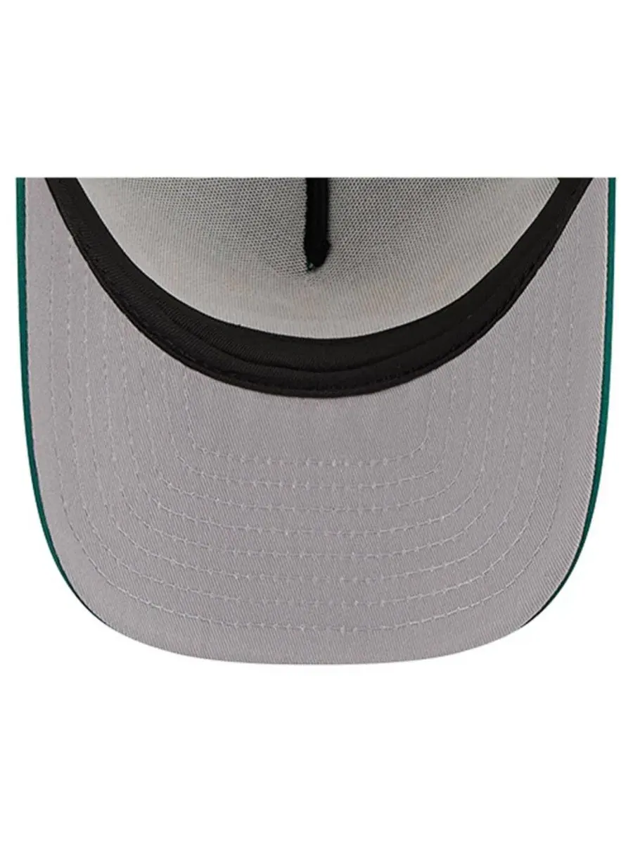 Бейсболка-тракер с высокой тульей, кепка с сеткой, модель Vintage Arched Foam Front New Era — изображение 5 из 5, зеленый