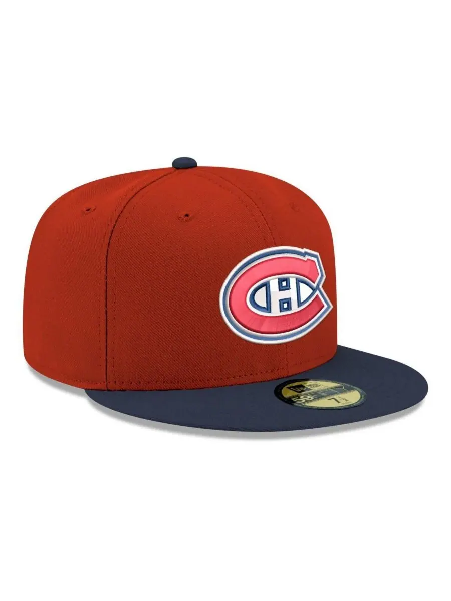 Бейсболка New Era Montreal Canadiens Core Logo Two-Tone 59FIFTY