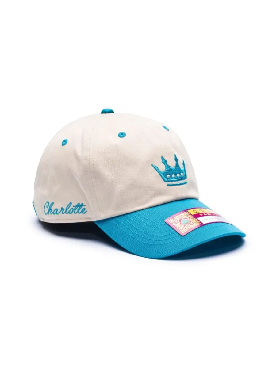 Кепка с вышивкой Charlotte FC Ocean Drive Fan Ink — синий