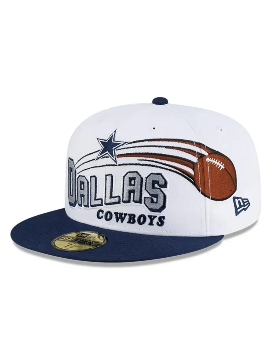 Бейсболка с вышивкой Dallas Cowboys Retro Swoop New Era