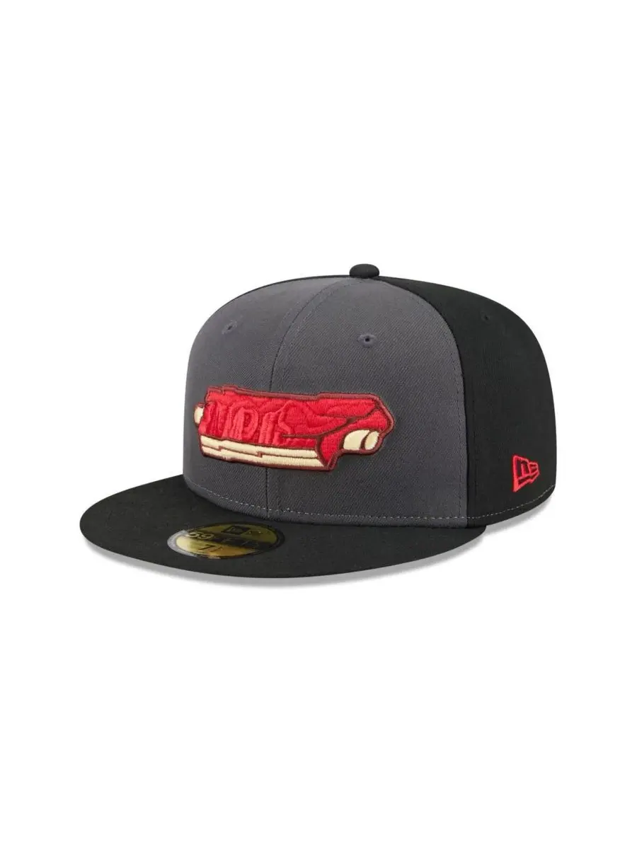 New Era Мужская серая кепка Memphis Redbirds Theme Nights 59FIFTY