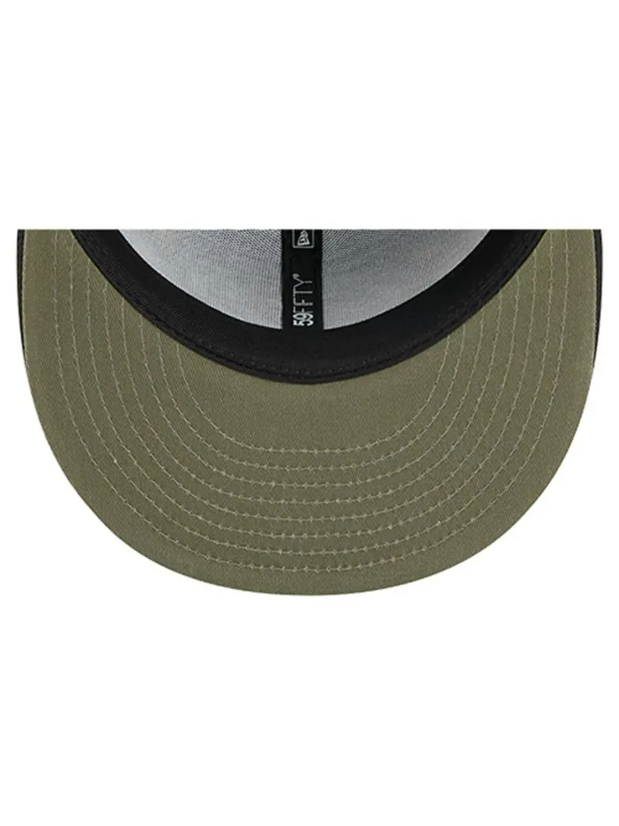 New Era Мужская черная бейсболка Carolina Hurricanes Military Appreciation Digital Camo Stars — изображение 2 из 5, черный