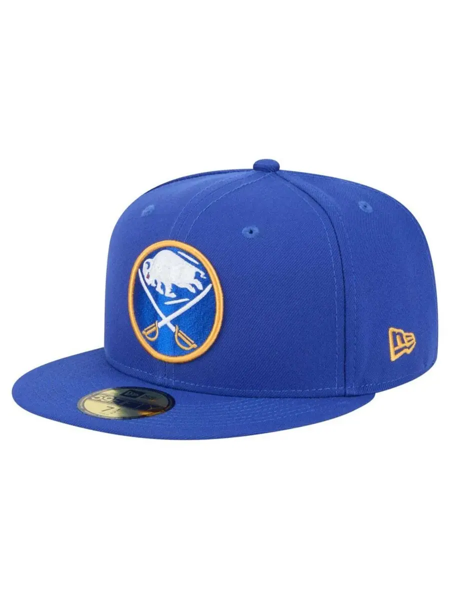 Мужская бейсболка Royal Buffalo Sabres Core 59FIFTY Fitted Hat New Era