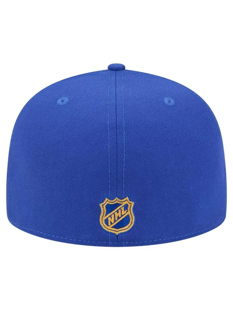 Мужская бейсболка Royal Buffalo Sabres Core 59FIFTY Fitted Hat New Era — изображение 3 из 5, королевский