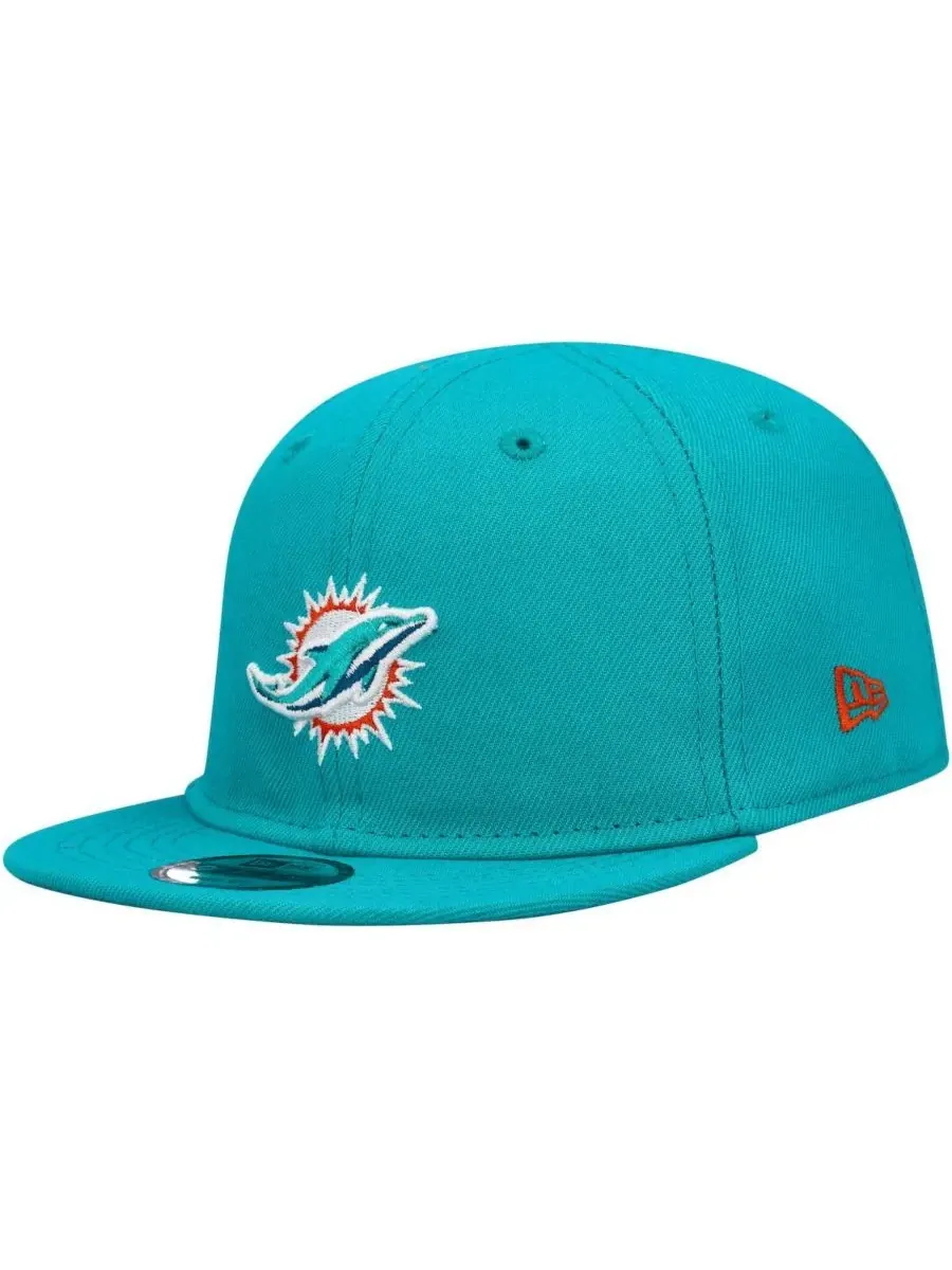 Детская бейсболка Aqua Miami Dolphins My 1st 9FIFTY Snapback для мальчиков и девочек New Era