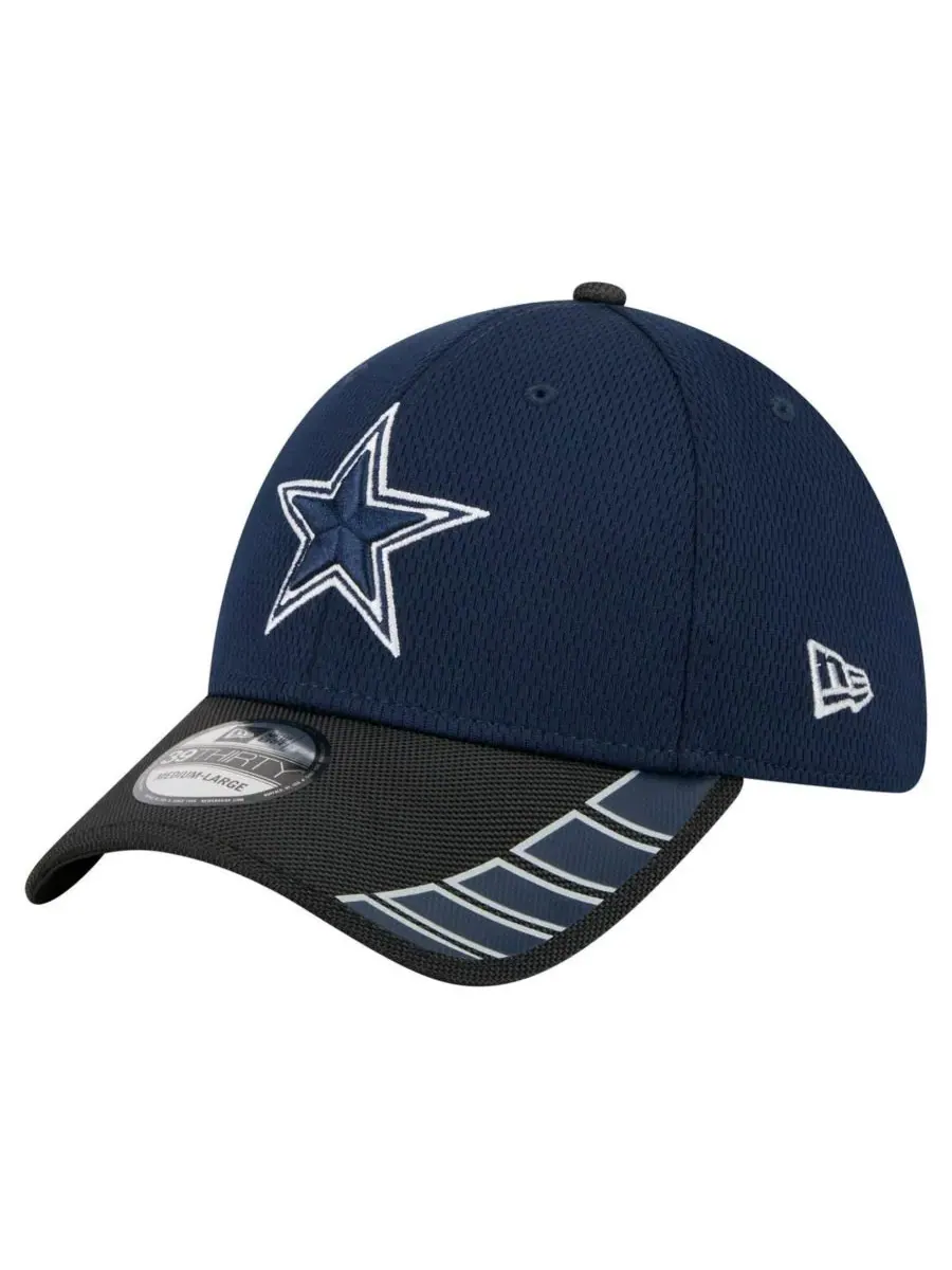 New Era Мужская кепка Dallas Cowboys Visor Hit 39THIRTY Flex Hat
