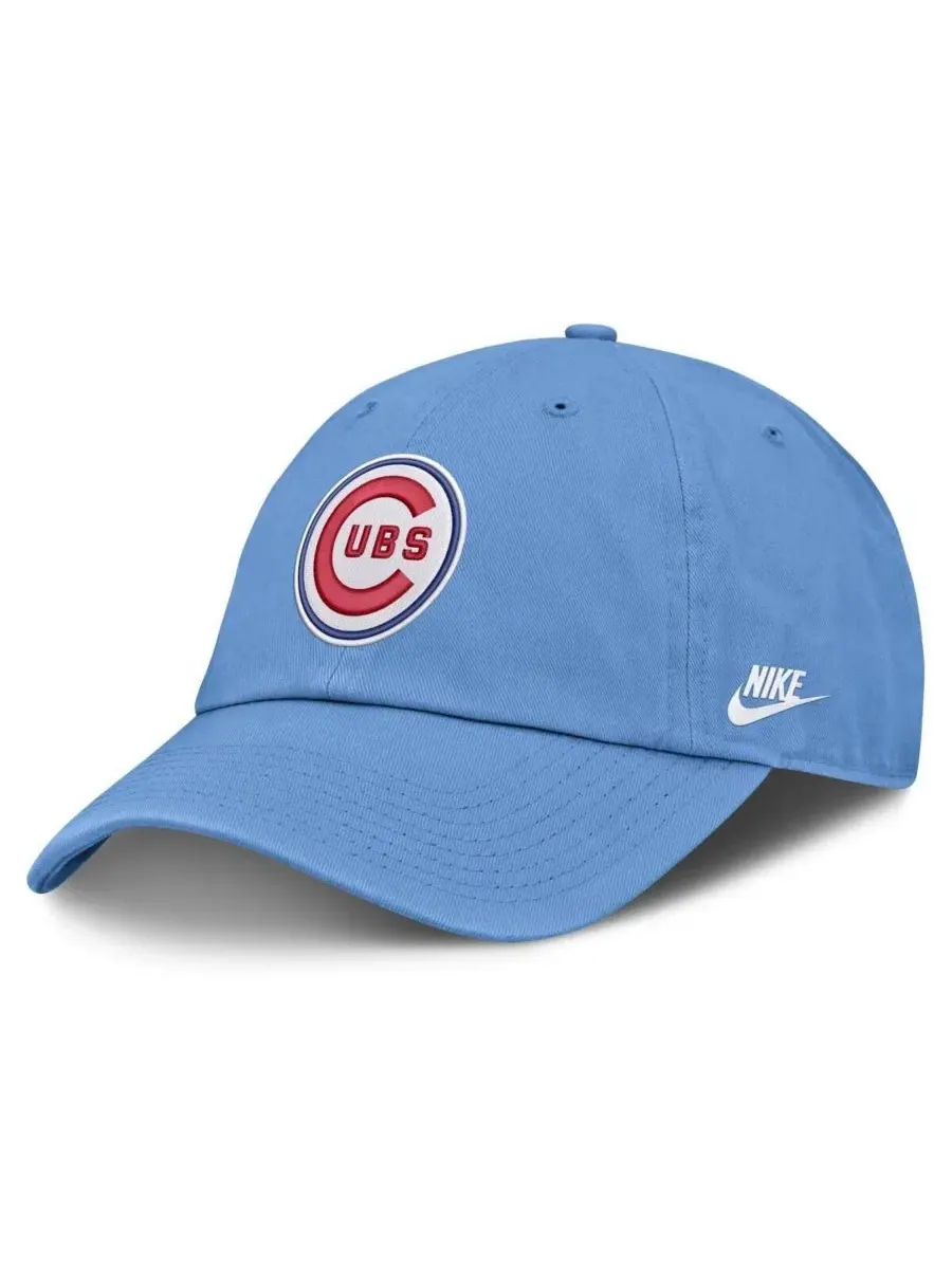 Кепка ретро с эмблемой Cooperstown Club, Chicago Cubs Nike — изображение 3 из 4, светлый синий