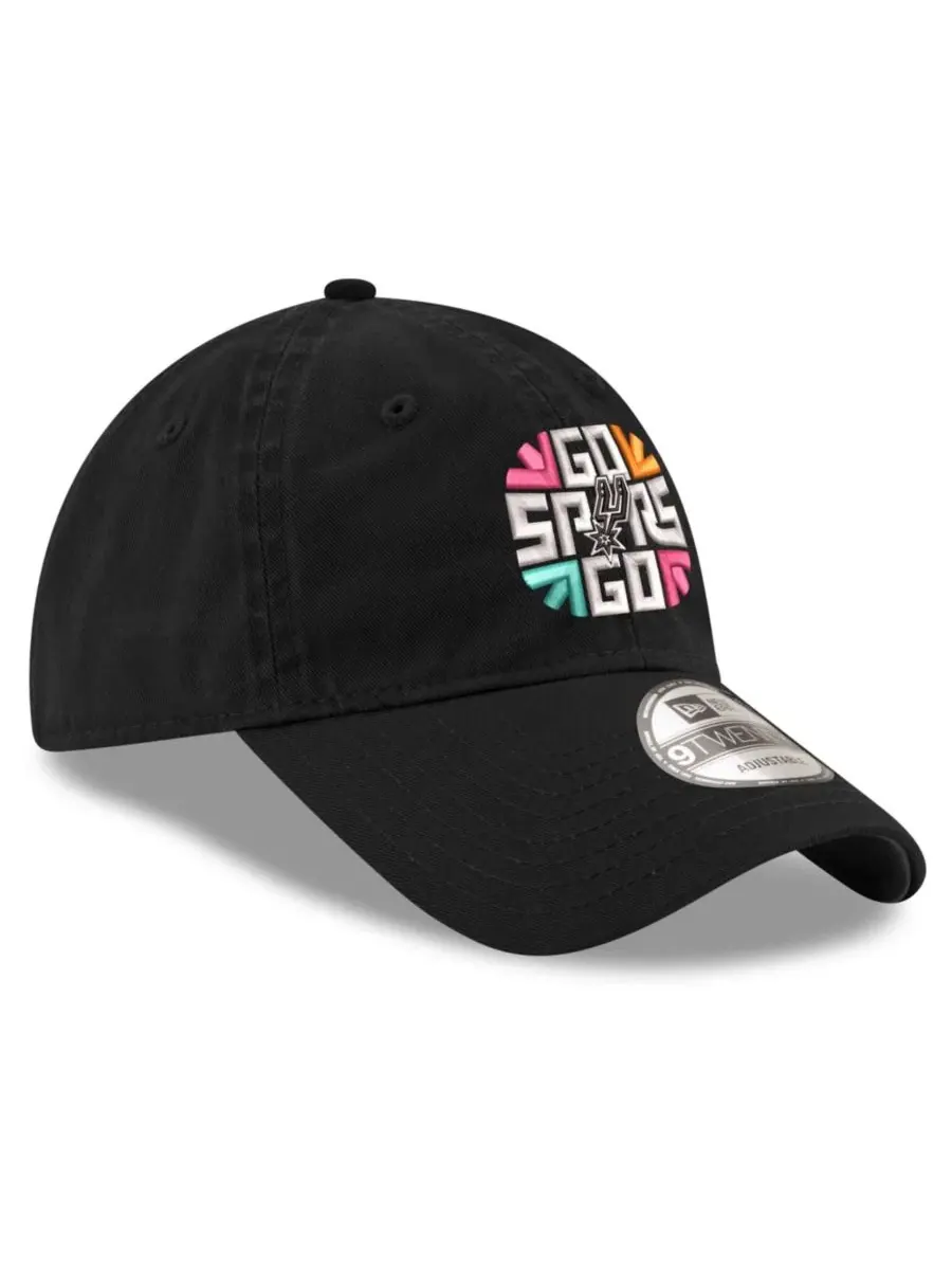 Кепка New Era San Antonio Spurs Slogan 9TWENTY — изображение 3 из 4, черный