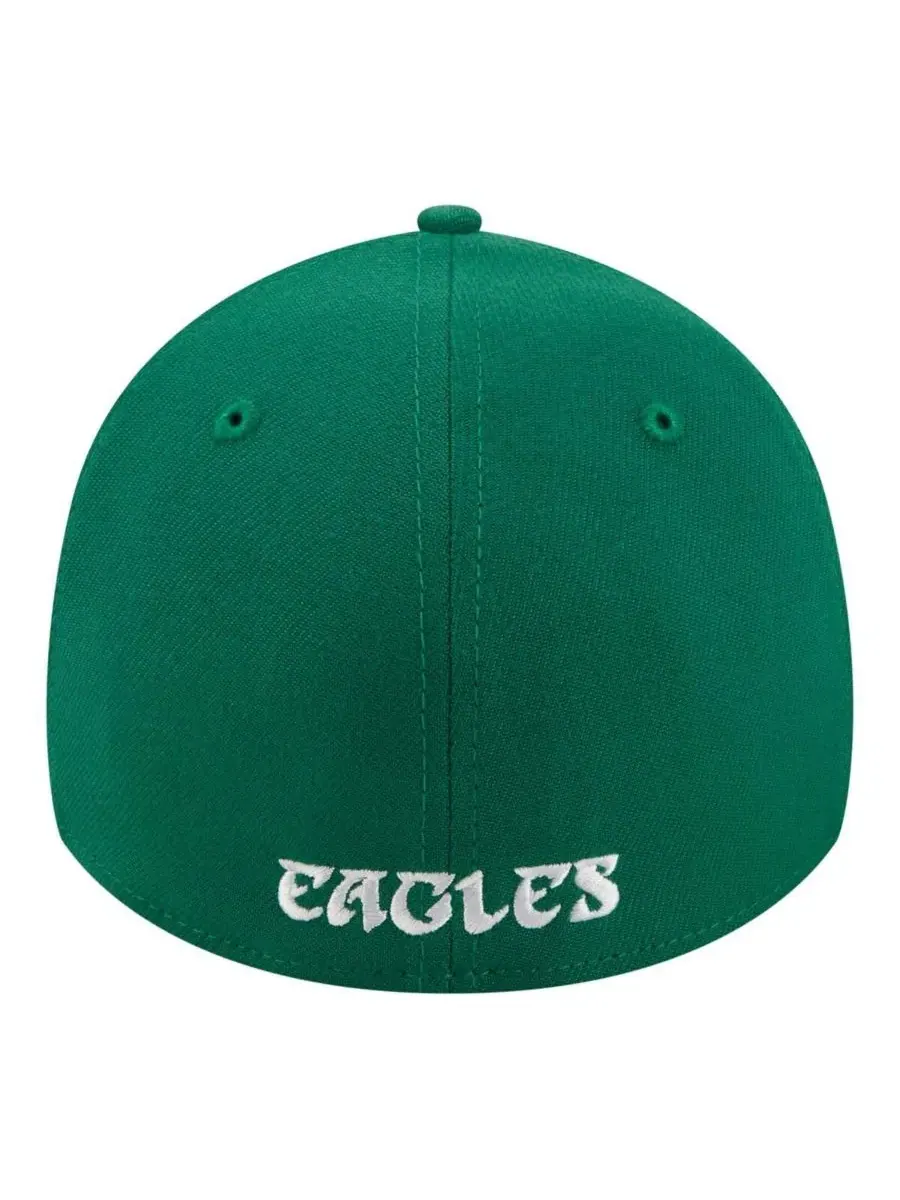 Кепка New Era 39THIRTY Flex с вышивкой Philadelphia Eagles — изображение 4 из 5, зеленый