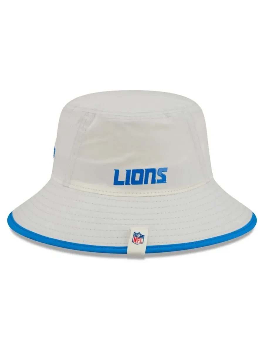 Бейсболка-ведро с логотипом Detroit Lions New Era — изображение 2 из 4, бежевый