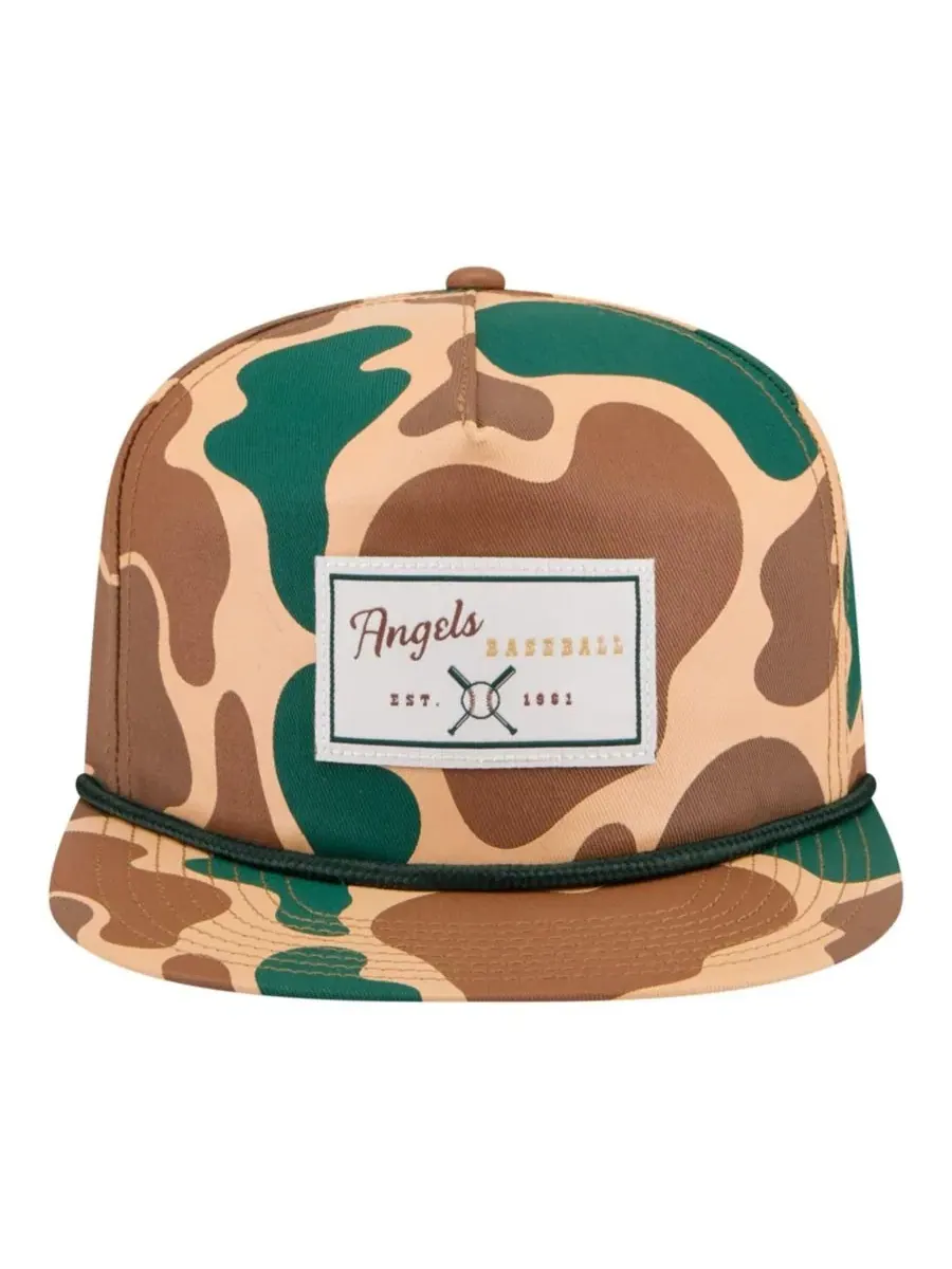 Кепка Duck Camo Los Angeles Angels 19TWENTY New Era — изображение 2 из 5, камуфляж