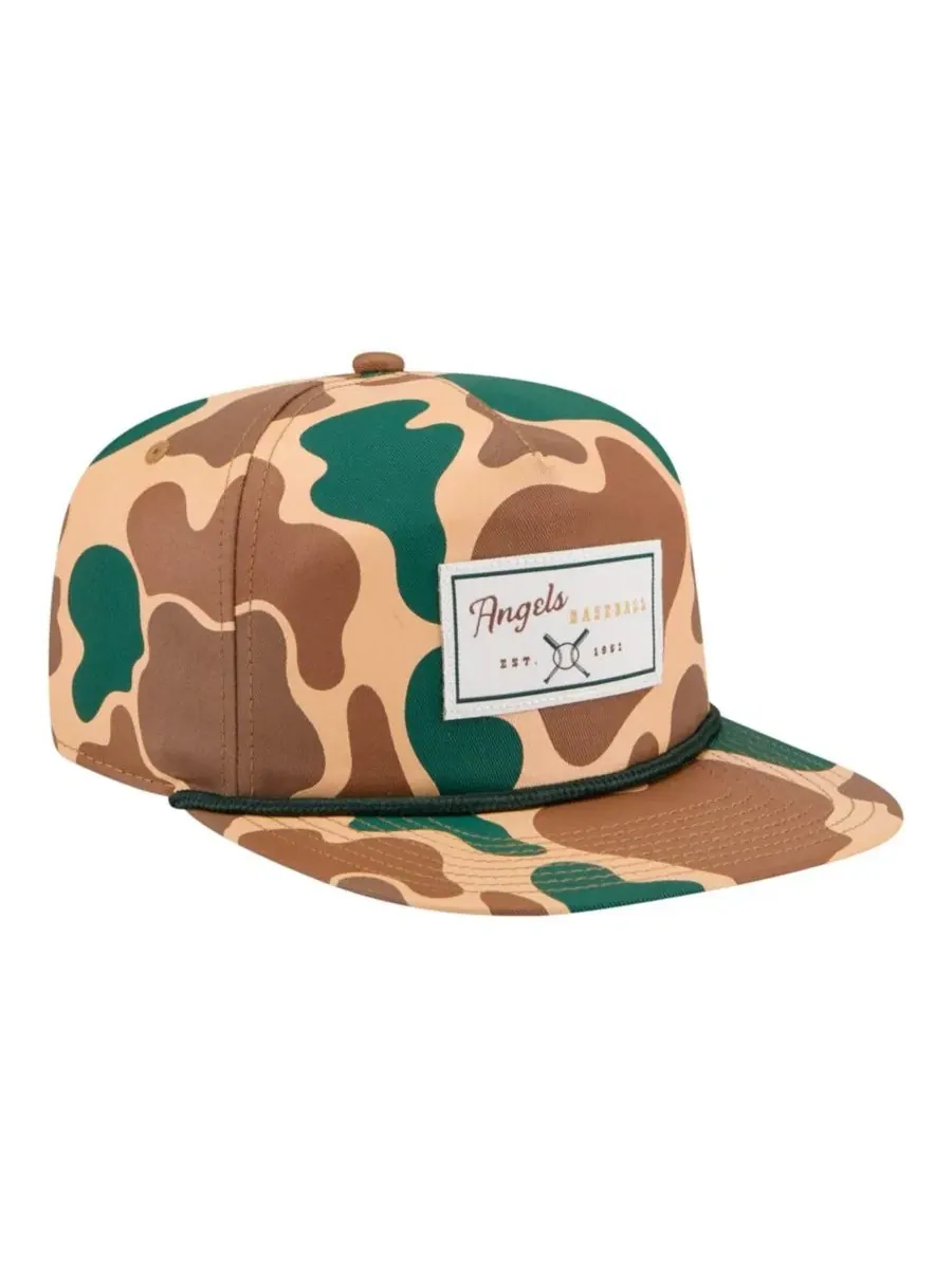 Кепка Duck Camo Los Angeles Angels 19TWENTY New Era — изображение 3 из 5, камуфляж