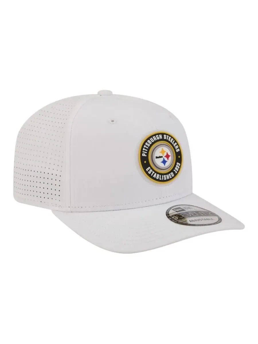 Кепка Pittsburgh Steelers COOLERA 9SEVENTY New Era — изображение 3 из 5, белый