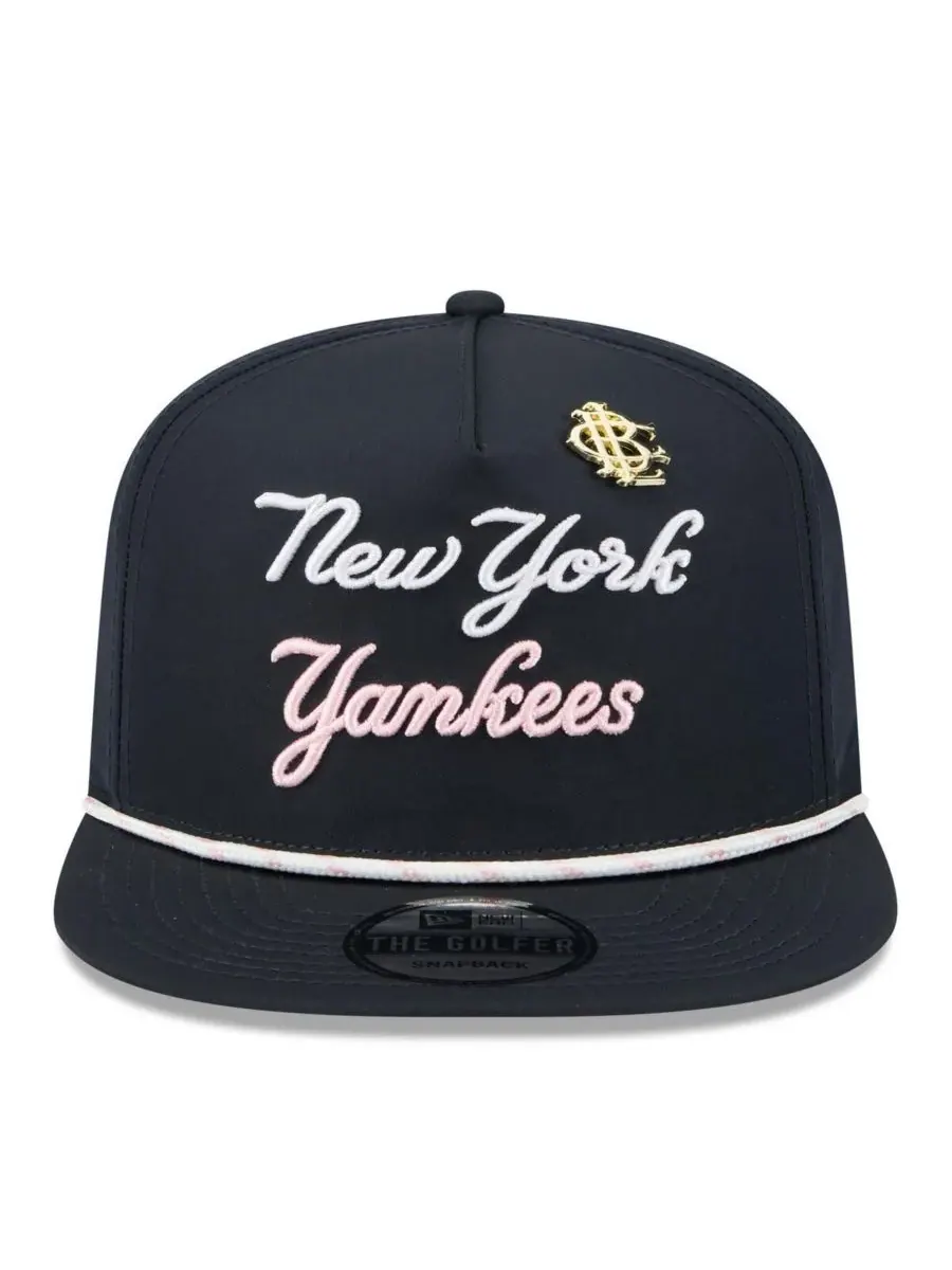 New Era Мужская темно-синяя бейсболка New York Yankees 2025 Big League Chew Golfer Snapback — изображение 2 из 4, темно-синий