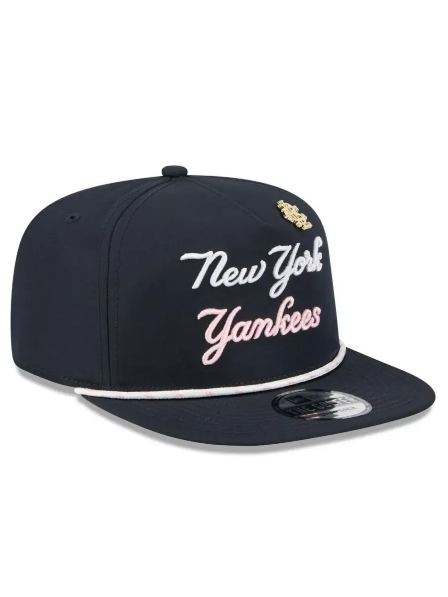 New Era Мужская темно-синяя бейсболка New York Yankees 2025 Big League Chew Golfer Snapback — изображение 4 из 4, темно-синий