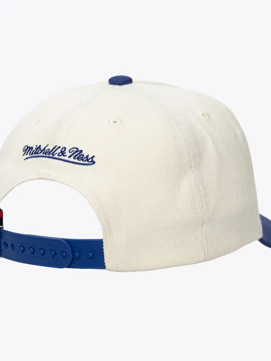 Кепка-снапбек Los Angeles Dodgers Retro Lines Stretch Mitchell & Ness — изображение 3 из 3, бежевый