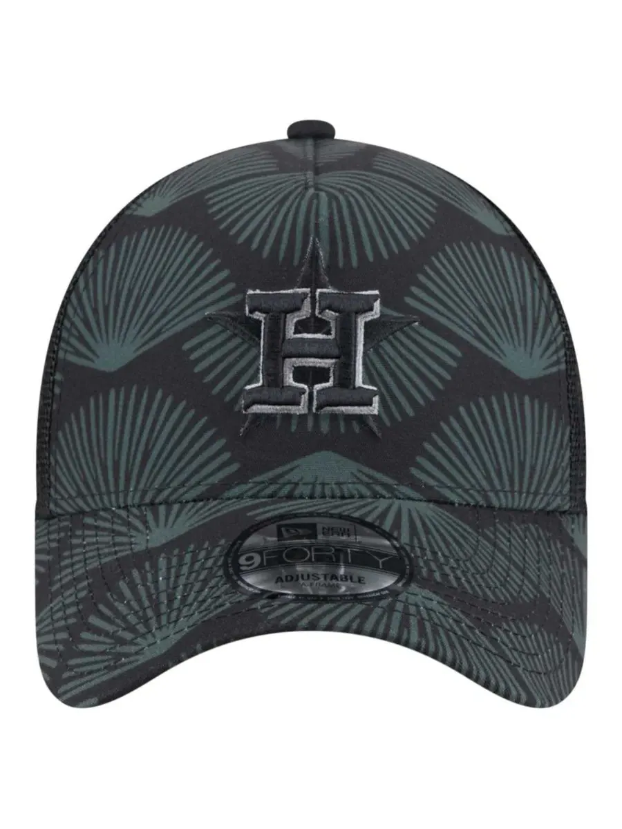 Бейсболка New Era Houston Astros 9FORTY A-Frame Trucker — изображение 2 из 5, черный