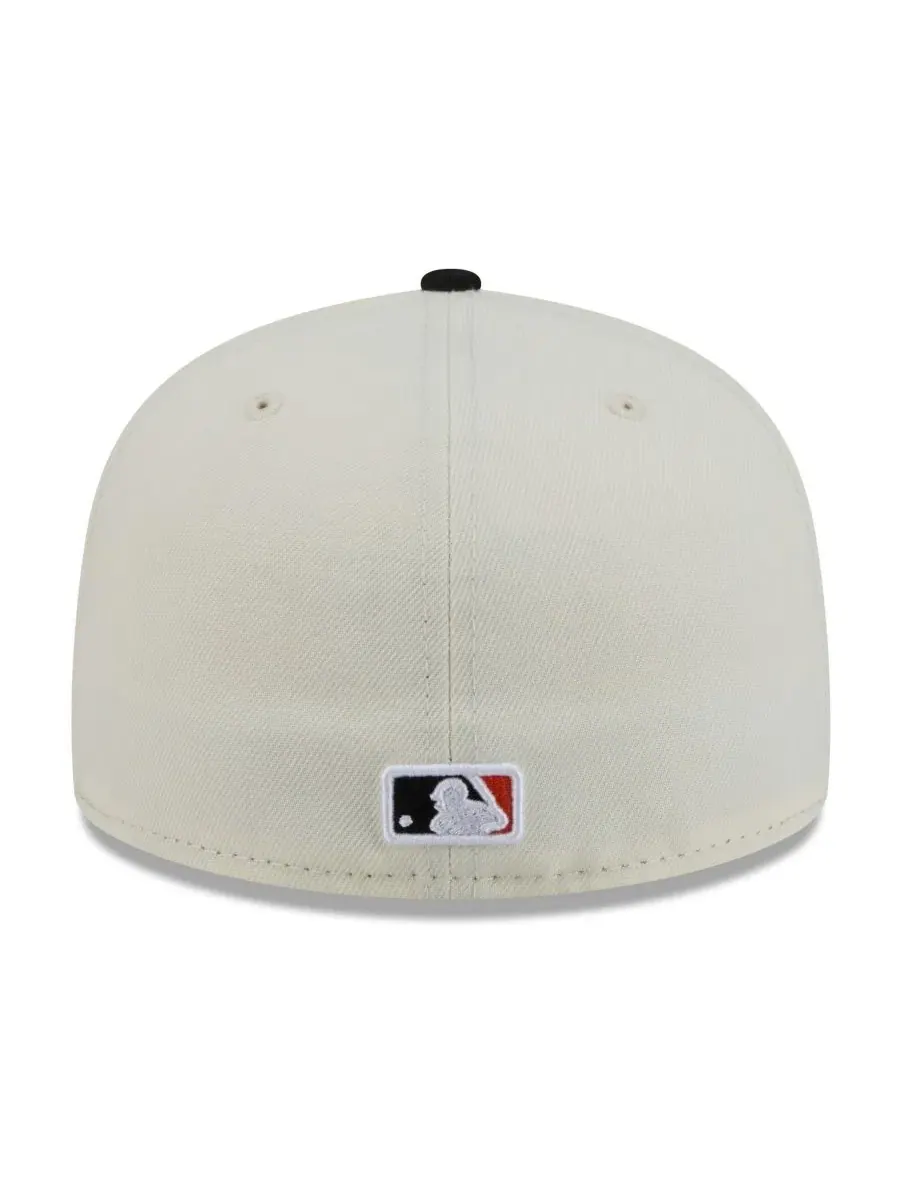 Кепка с вышивкой Blossom 59FIFTY New Era — изображение 5 из 5, белый черный
