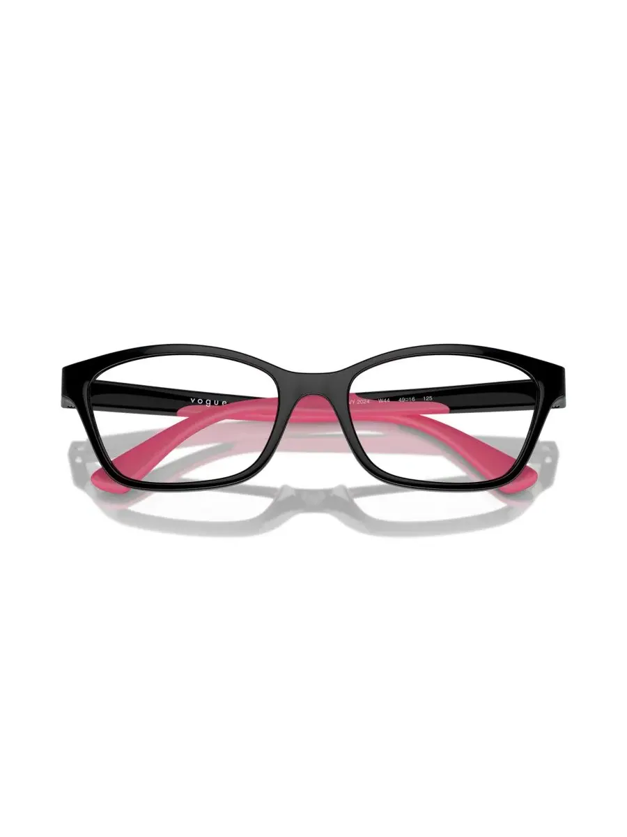 Детские очки с принтом Cat Eye, VY2024 Vogue Eyewear — изображение 2 из 5, черный