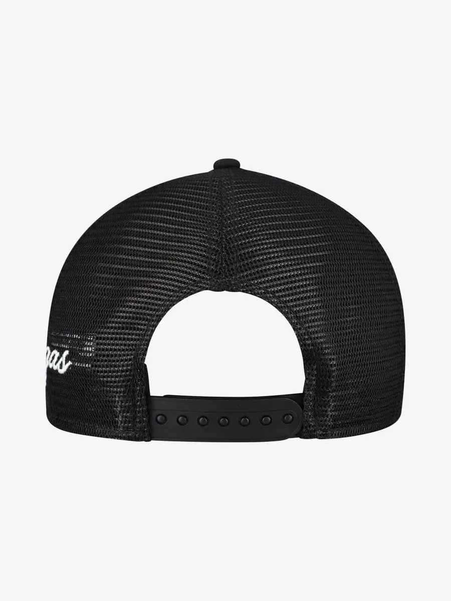 Кепка A-Frame с вышивкой Las Vegas Raiders City Script New Era — изображение 4 из 4, черный