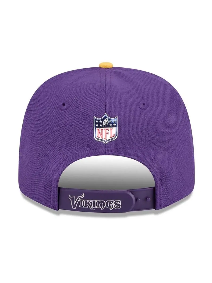 Мужская кепка New Era 2026 NFL Draft 9SEVENTY — изображение 4 из 5, фиолетовый золотистый