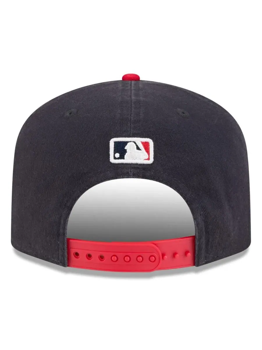 Бейсболка New Era Minnesota Twins 2026 Spring Training 19TWENTY — изображение 4 из 4, темно-синий красный