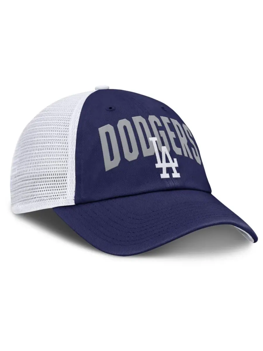 Кепка-тракер с вышитым логотипом Los Angeles Dodgers Nike — изображение 3 из 5, белый