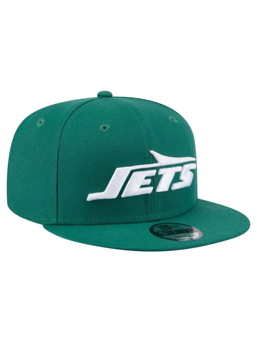 Кепка-снэпбек New York Jets 9FIFTY New Era — изображение 4 из 5, зеленый