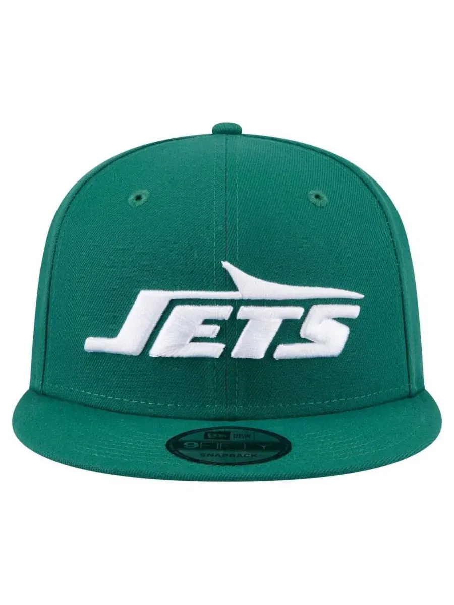 Кепка-снэпбек New York Jets 9FIFTY New Era — изображение 5 из 5, зеленый