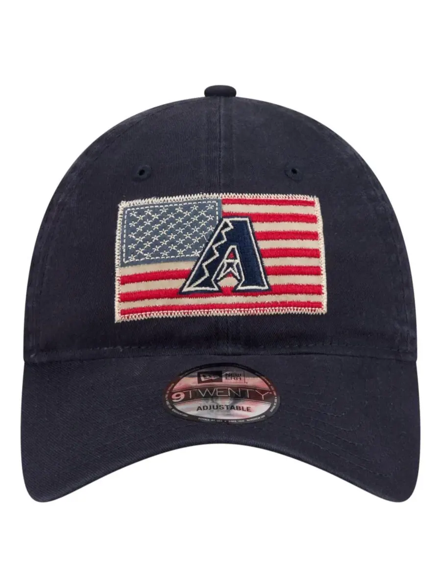 Кепка с вышивкой Americana Flag New Era — изображение 5 из 5, темно-синий