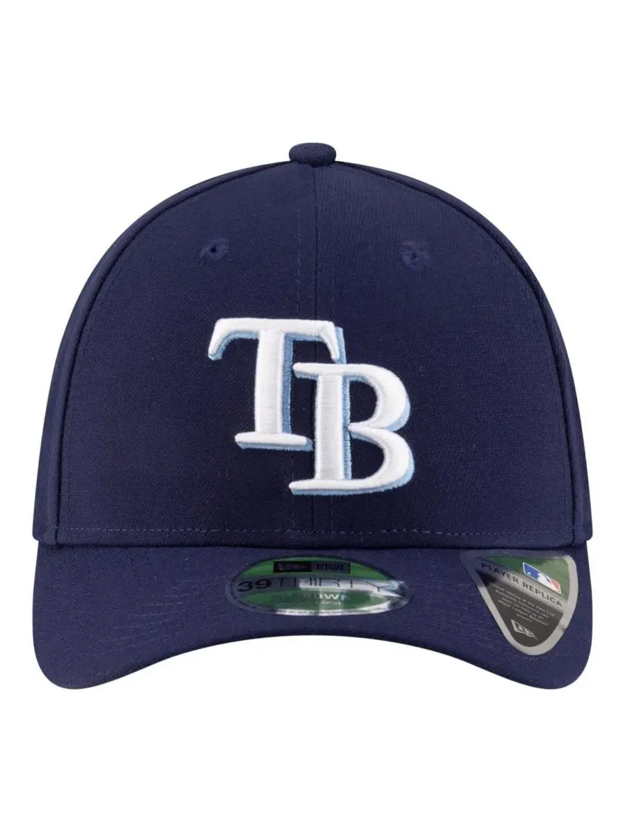 Кепка с вышитым логотипом Tampa Bay Rays New Era — изображение 2 из 4, темно-синий