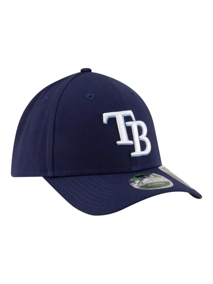 Кепка с вышитым логотипом Tampa Bay Rays New Era — изображение 3 из 4, темно-синий