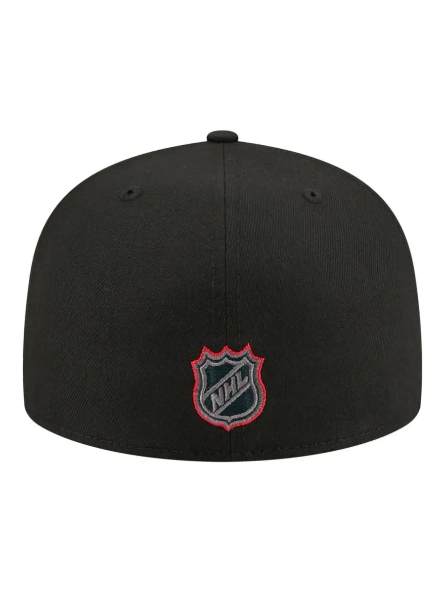 Кепка с принтом Florida Panthers Color Pop 59FIFTY New Era — изображение 3 из 5, черный