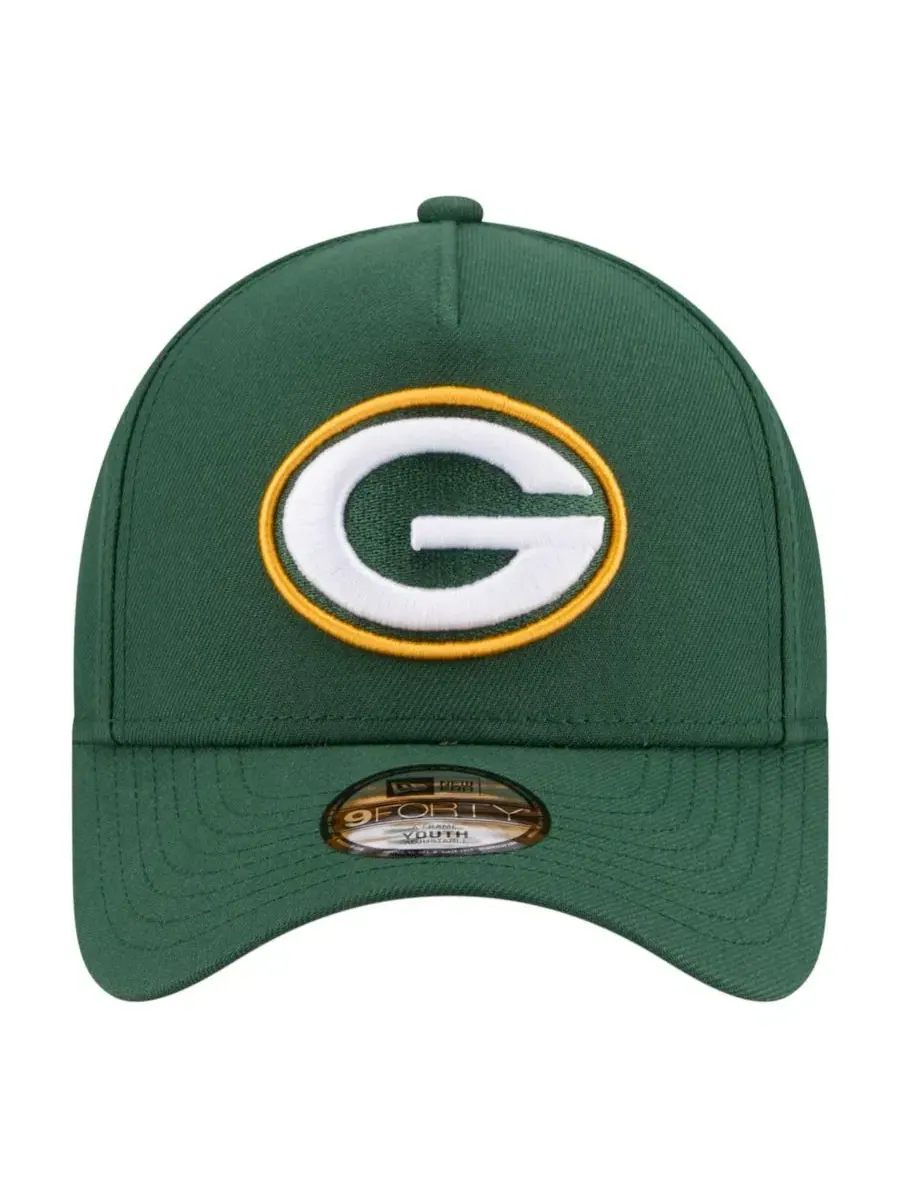 Кепка New Era Green Bay Packers 9FORTY A-Frame — изображение 5 из 5, зеленый