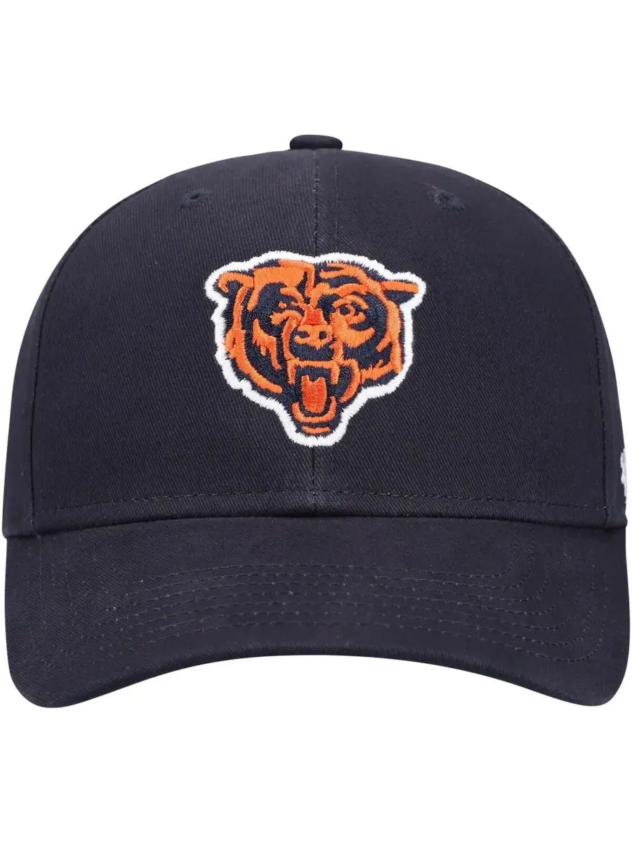 Кепка с регулируемым ремешком Chicago Bears Team Basic MVP '47 Brand — изображение 2 из 4, темно-синий