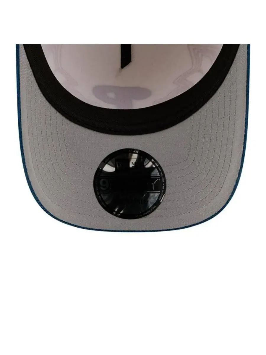 Кепка с вышивкой Philadelphia Phillies Western Stitch 9FORTY A-Frame New Era — изображение 5 из 5, серый