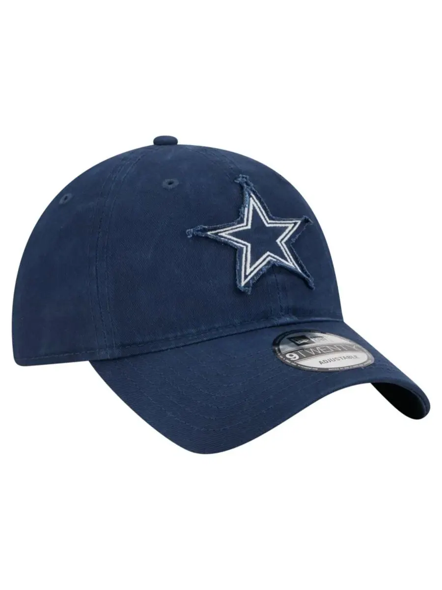 Кепка с вышитым логотипом Dallas Cowboys Stamp 9TWENTY New Era — изображение 3 из 5, темно-синий