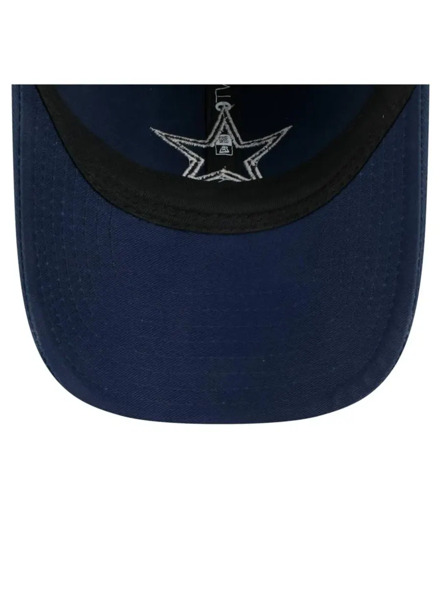 Кепка с вышитым логотипом Dallas Cowboys Stamp 9TWENTY New Era — изображение 5 из 5, темно-синий
