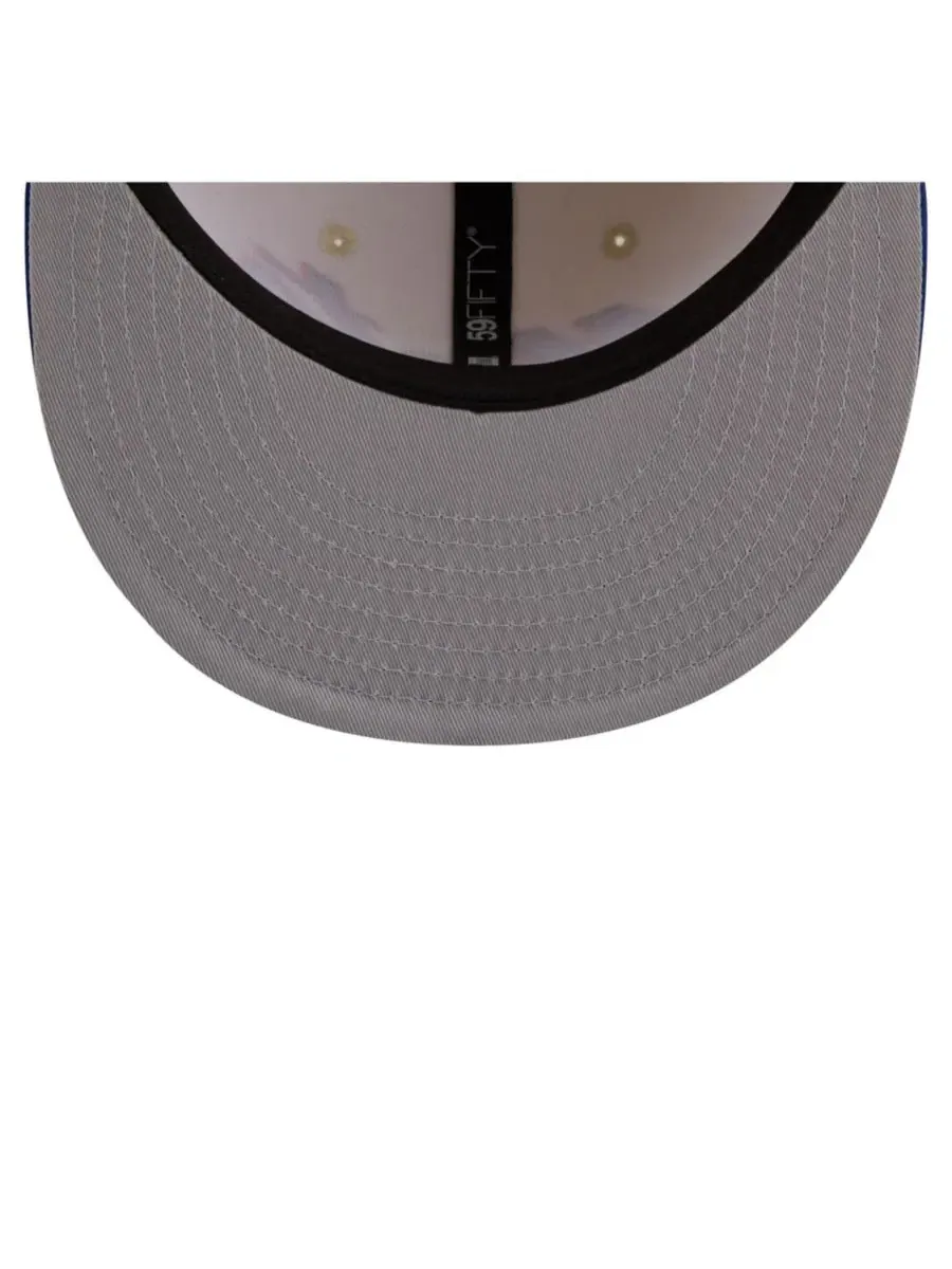 Бейсболка New York Mets Two-Tone Stitch 59FIFTY New Era — изображение 5 из 5, кремовый