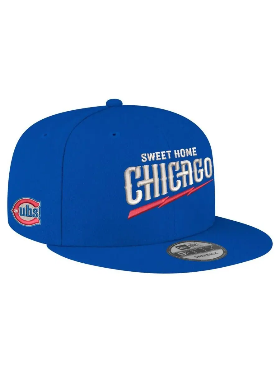 New Era Мужская бейсболка Royal Chicago Cubs Blues 9FIFTY Snapback