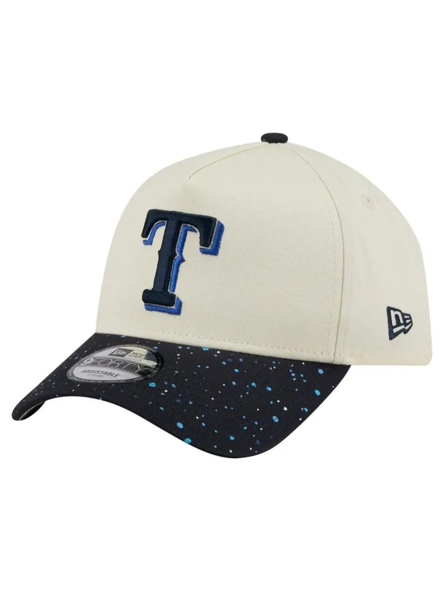 New Era Мужская кепка Texas Rangers Speckle A-Frame 9FORTY с регулируемым размером