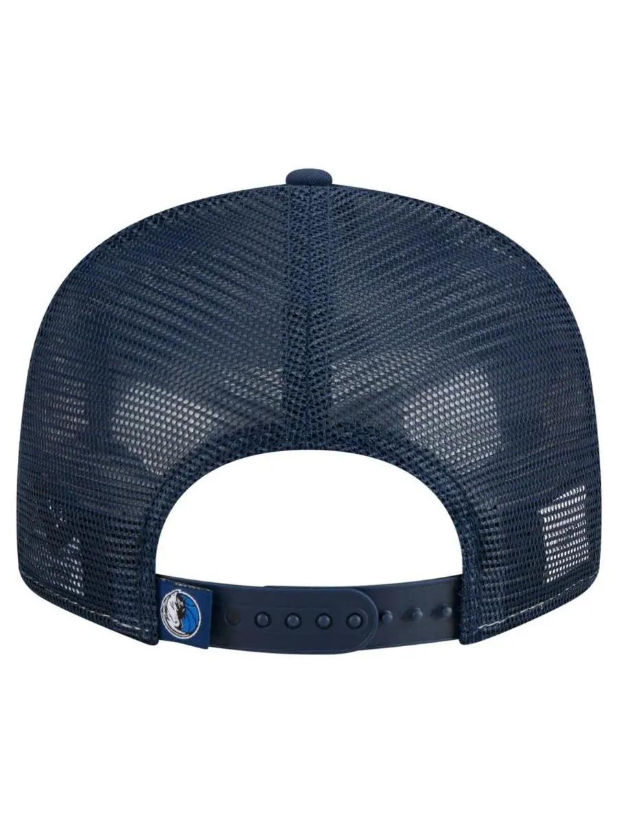 New Era Мужская сине-темно-синяя бейсболка Dallas Mavericks Outdoor Split Panel 9FIFTY Snapback — изображение 3 из 4