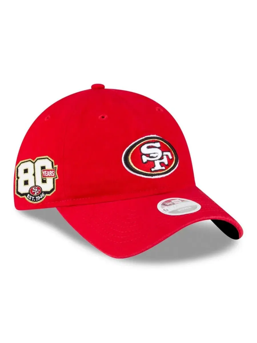 Кепка New Era San Francisco 49ers 80th Anniversary Side Patch 9TWENTY