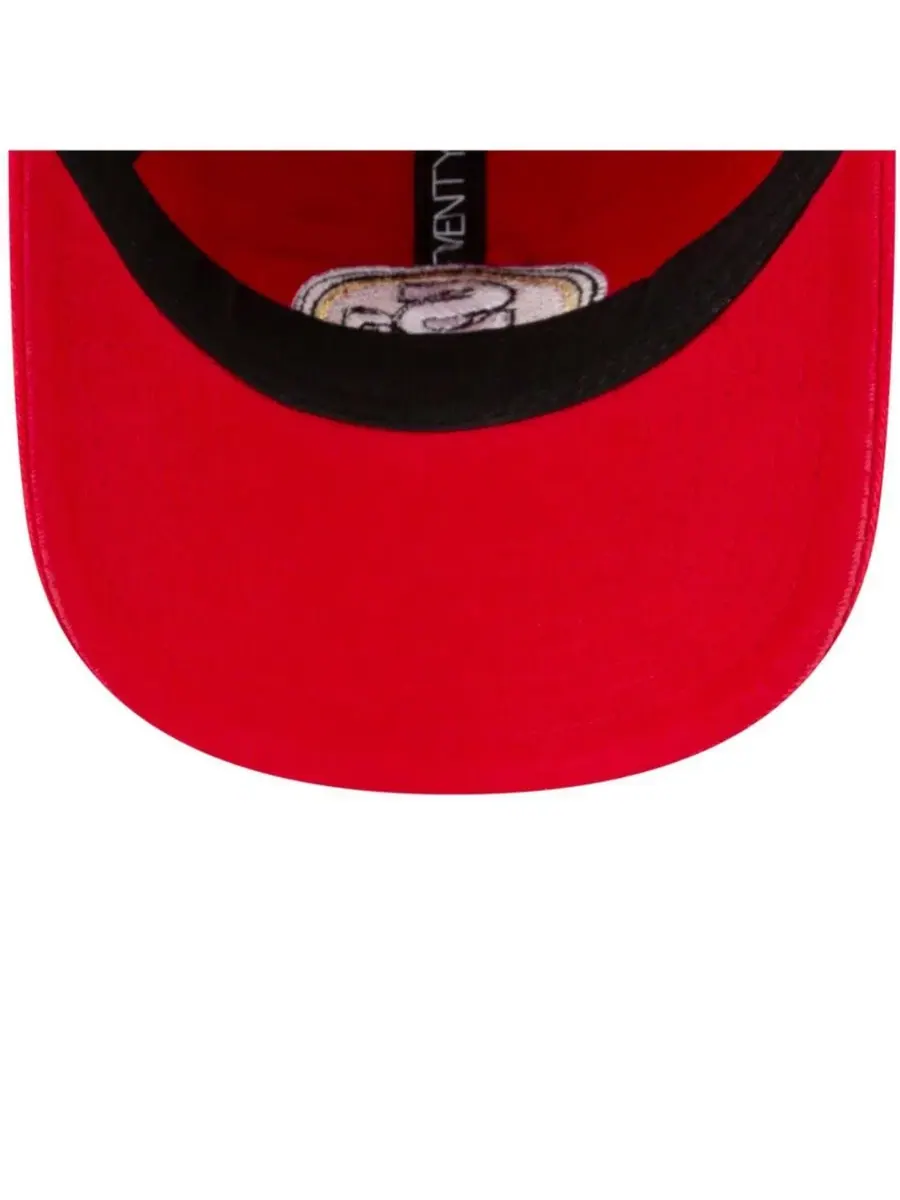 Кепка New Era San Francisco 49ers 80th Anniversary Side Patch 9TWENTY — изображение 2 из 5, алый