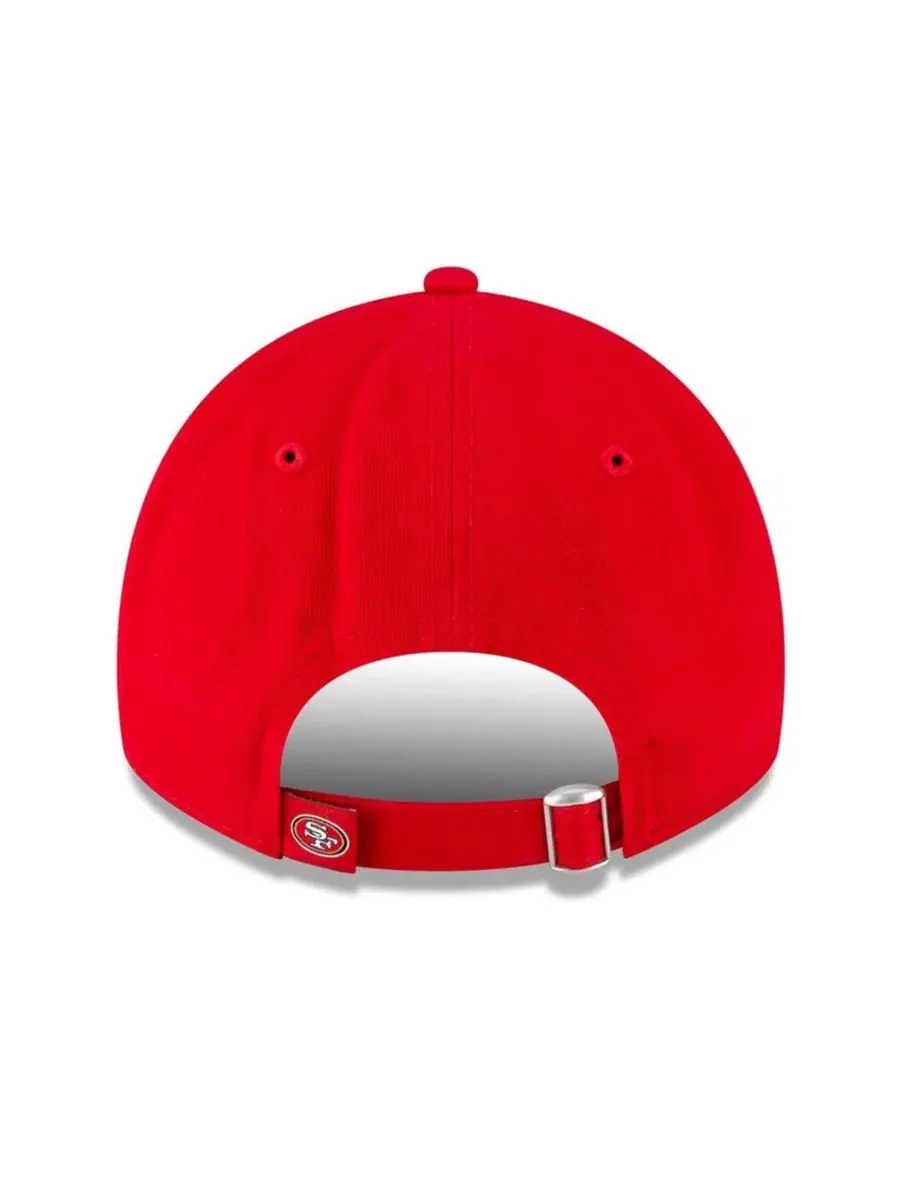 Кепка New Era San Francisco 49ers 80th Anniversary Side Patch 9TWENTY — изображение 3 из 5, алый